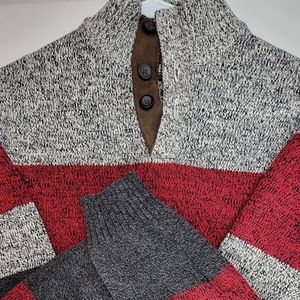 Men's Chaps Classic-Fit Mockneck Sweater